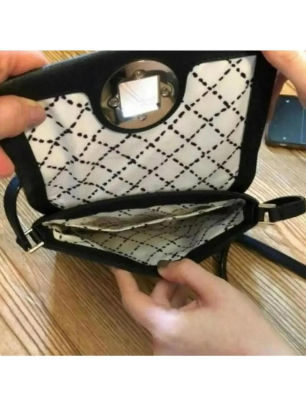 🇺🇸NWOT Kate Spade Basic Black Small Cross Body Purse